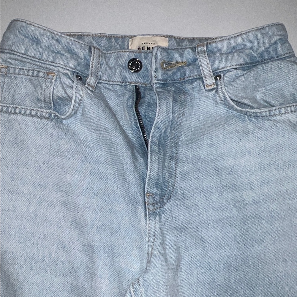 Sezane Light Blue Women Jeans - Picture 2 of 8